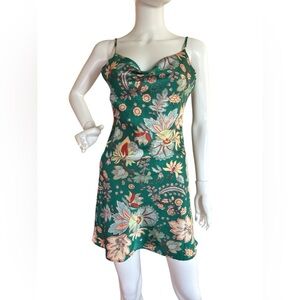 Paper Heart Satin Mini Slip Dress